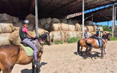 Obóz młodzieżowy, Dąbki - obóz konny nad morzem OW Duet , 10 dni 10-16 lat